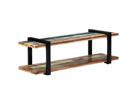 Mueble para la televisión VIDAXL Multicolor Madera (130x40x40 cm)