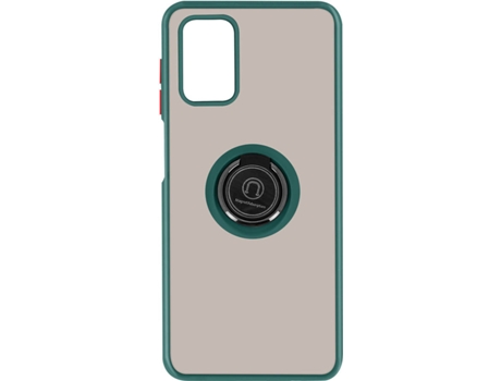 Funda Samsung Galaxy A03s AVIZAR con Anillo de Soporte (Verde)