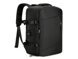 Mochila De Viaje Para Exteriores De Gran Capacidad Con Puerto Usb Y Compartimento Para Zapatos, Mochila Para Portátil.