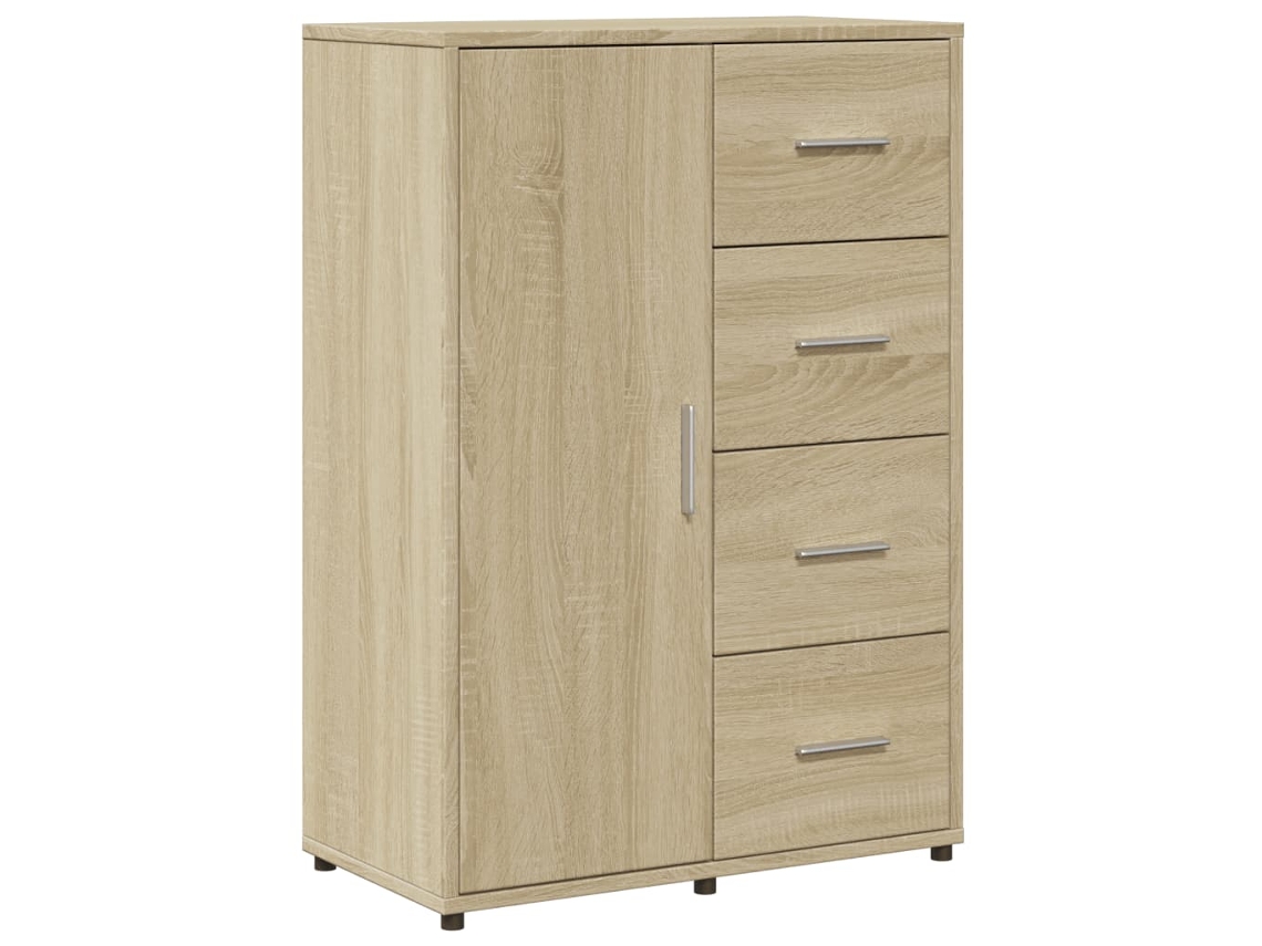 Aparador de madera de ingeniería roble Sonoma VIDAXL (60 x 31 x 84 cm)