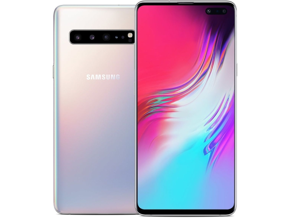 Smartphone SAMSUNG Galaxy S10 5G (Reacondicionado Marcas Mínimas - 256 GB - Gris)
