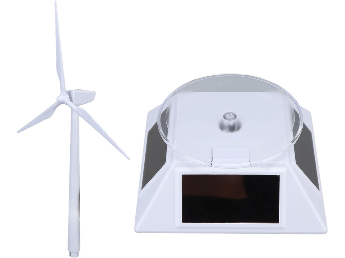 Molino De Viento Juguete Con Energía Solar, Educativo, Decorativo, Turbina Doble Uso,