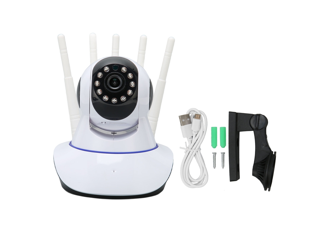 Cámara De Seguridad Wifi Interior Inteligente Hd 360 Panorama Vista Remota Voz Bidireccional