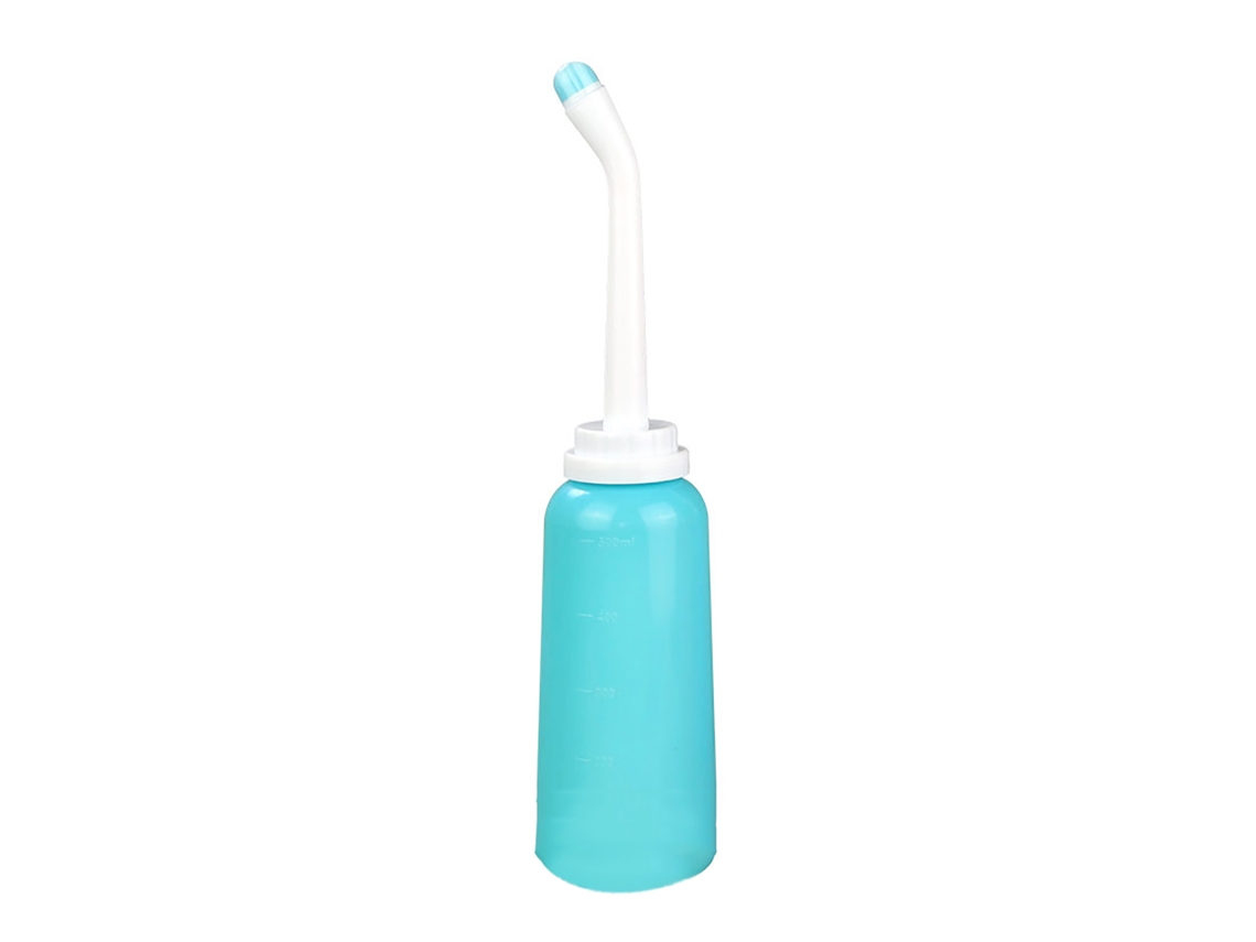 Bidet Portátil 500ml Resistente A Altas Temperaturas Limpiador Para Cuidado Privado Postparto Azul