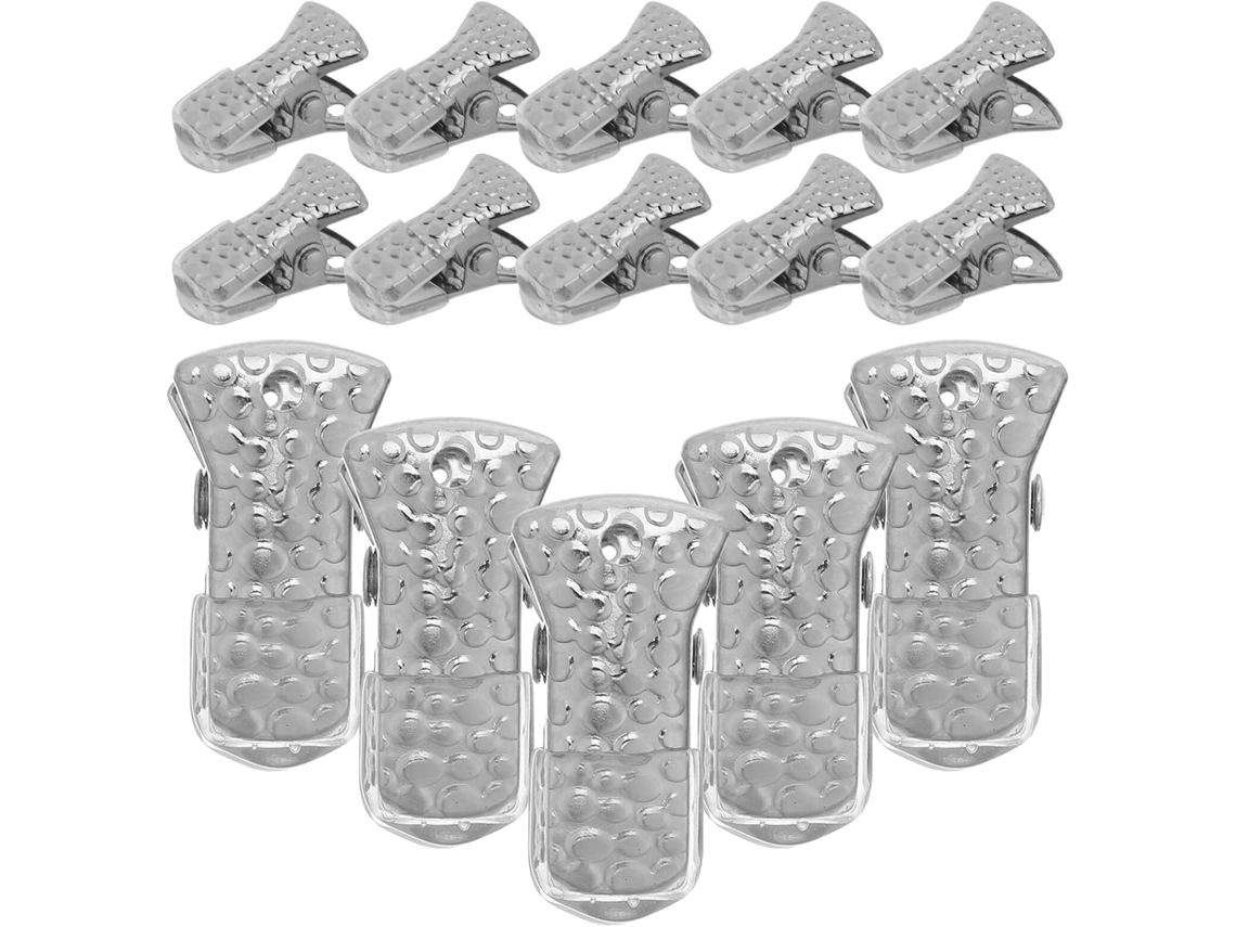 Clips Funda Pinzas 35 Metálicas Para Ropa