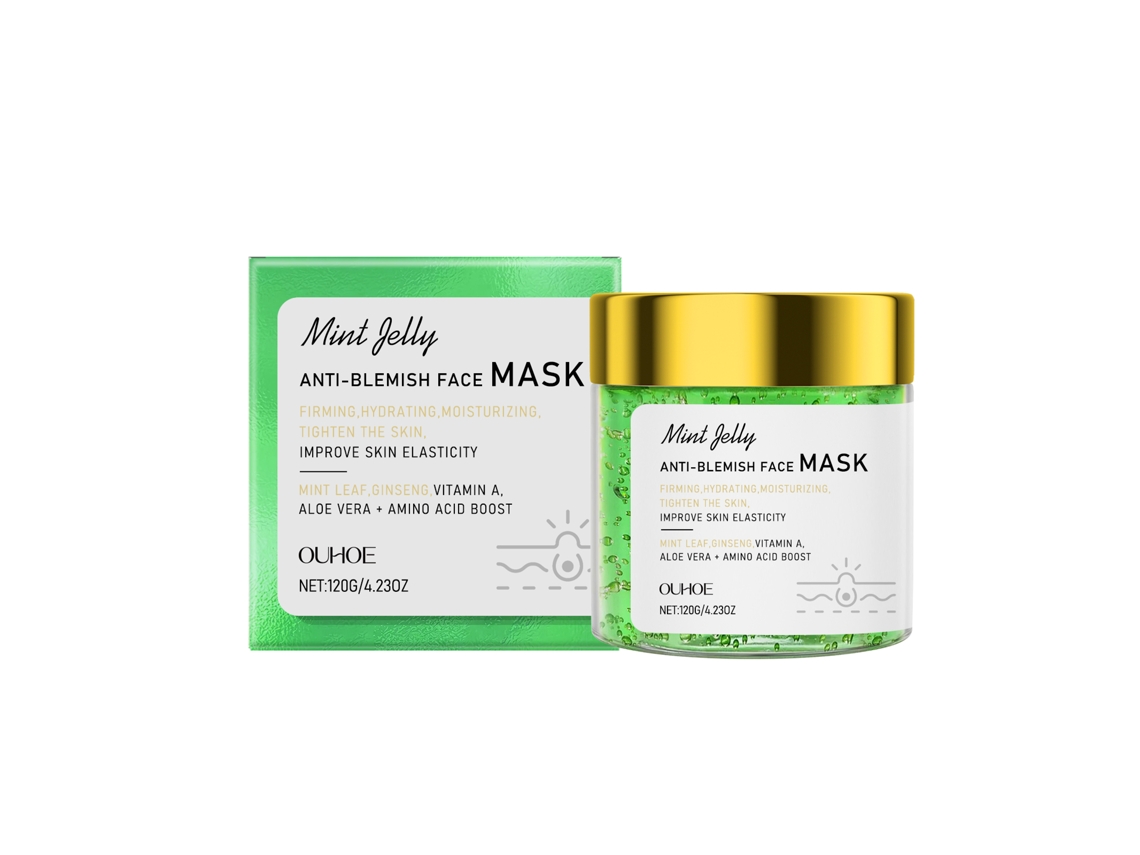 Mascarilla de gel para el control de la grasa