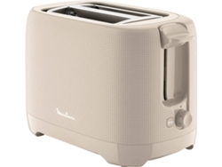 Tostadora MOULINEX Morning LT2M0B10 (850 W - Crema)