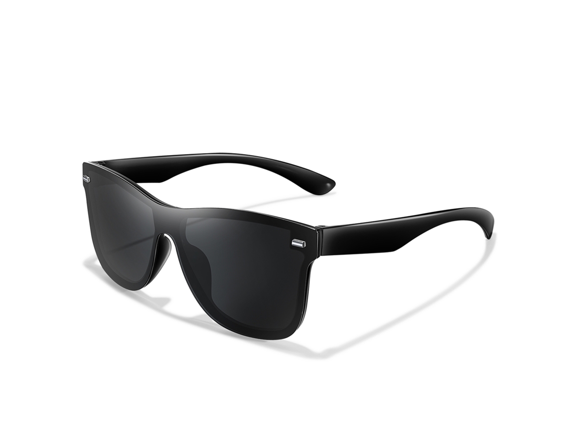 Gafas de sol unisex cuadradas grandes con protección UV400 MDUG (Estilo 1)