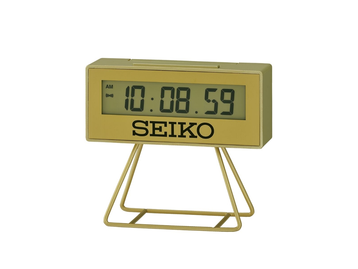 Reloj-Despertador SEIKO QHL062G Dorado