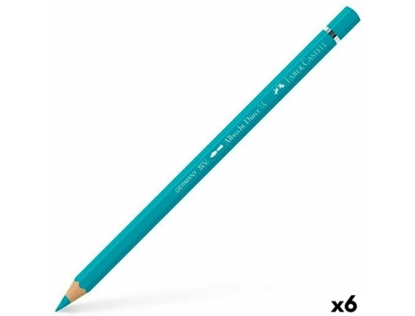 Lápices De Color FABER-CASTELL Albrecht Dürer156 Verde 6 Unidades