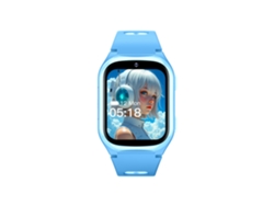Smartwatch con pantalla curva y 4G para llamadas, videollamadas y localización GPS MDUG (azul)