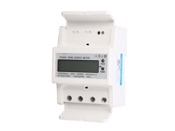 Monitor De Uso De Electricidad Wattmetro Digital Lcd 1 Fase 4p Para Rail Din