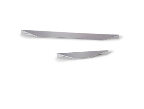 Tirador Aluminio Cutt L600 Cromo Taladros a 320-480Mm para Atornillar VIEFE