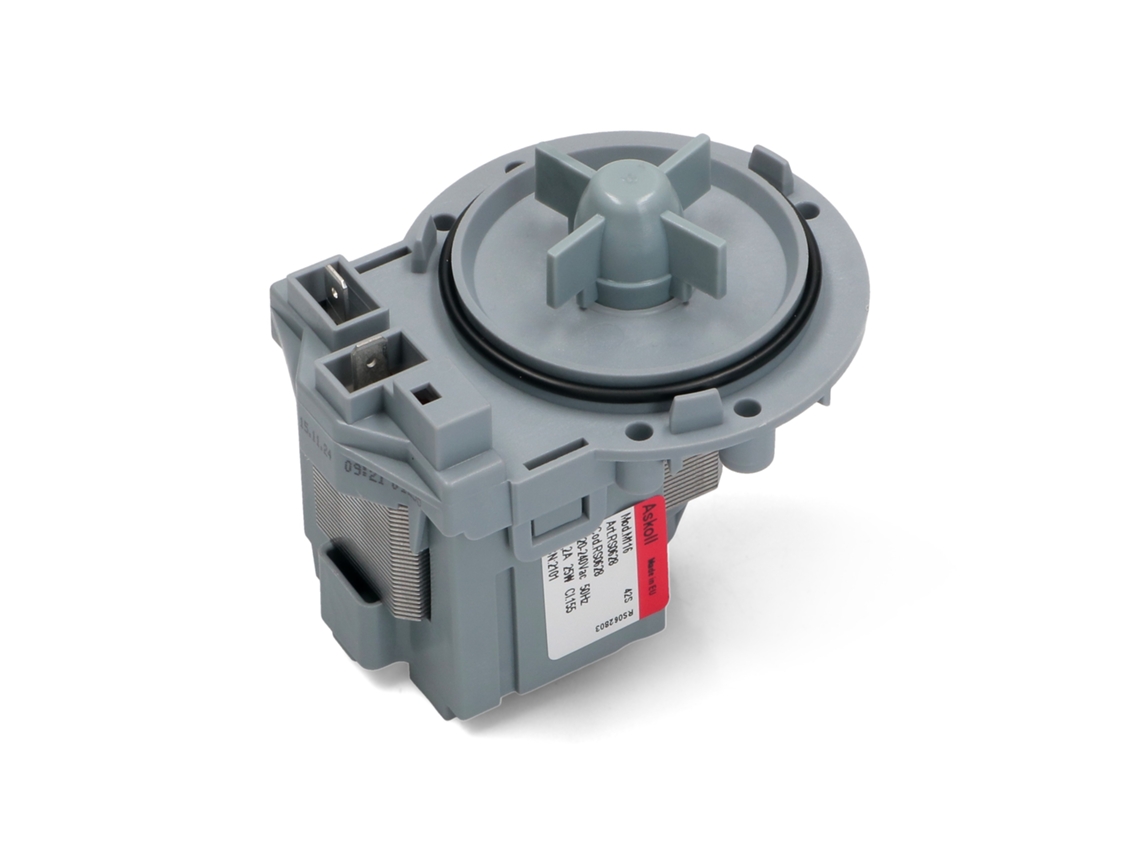 Bomba Eléctrica Superior Fastons 25w - Askoll Para Lavadora Pmp005un