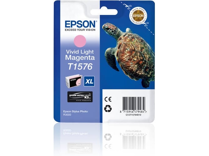 Cartucho de tinta EPSON Epson T1576 Magenta claro vivo
