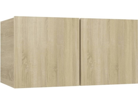 Mueble para la televisión VIDAXL Marrón Madera contrachapada (60x30x30 cm)