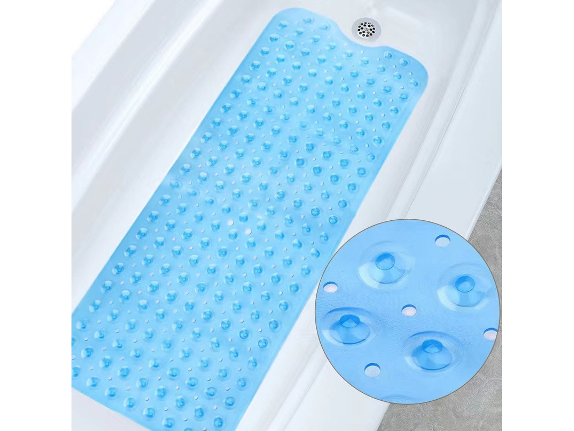 (azul) Alfombra De Baño Antideslizante E Impermeable, Alfombra De Suelo Para El Hogar, Material De Pvc