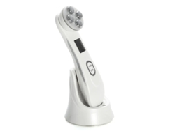 Instrumento de belleza Yizhood RF con 6 modos de luz LED para el cuidado de la piel, antiarrugas y antienvejecimiento, color blanco