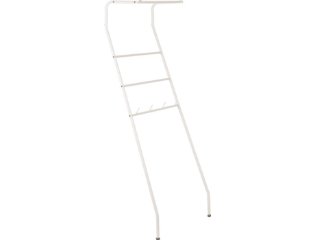 Perchero LOLAHOME Escalera Blanco De Metal (60x25x155 cm)