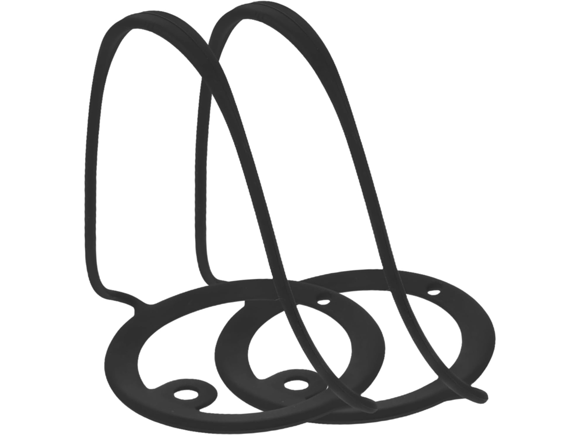 Correa reutilizable de silicona para botella de agua (2 unidades), ideal para actividades al aire libre.