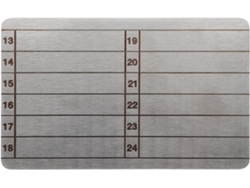 Bandeja Para Recoger Semillas De Acero Inoxidable Plateado, Ignífuga E Impermeable, 24 Palabras