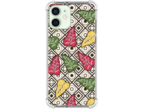 Carcasa iPhone 12 Mini (5.4) TUMUNDOSMARTPHONE Dibujos Antigolpes Flores 11 Multicolor