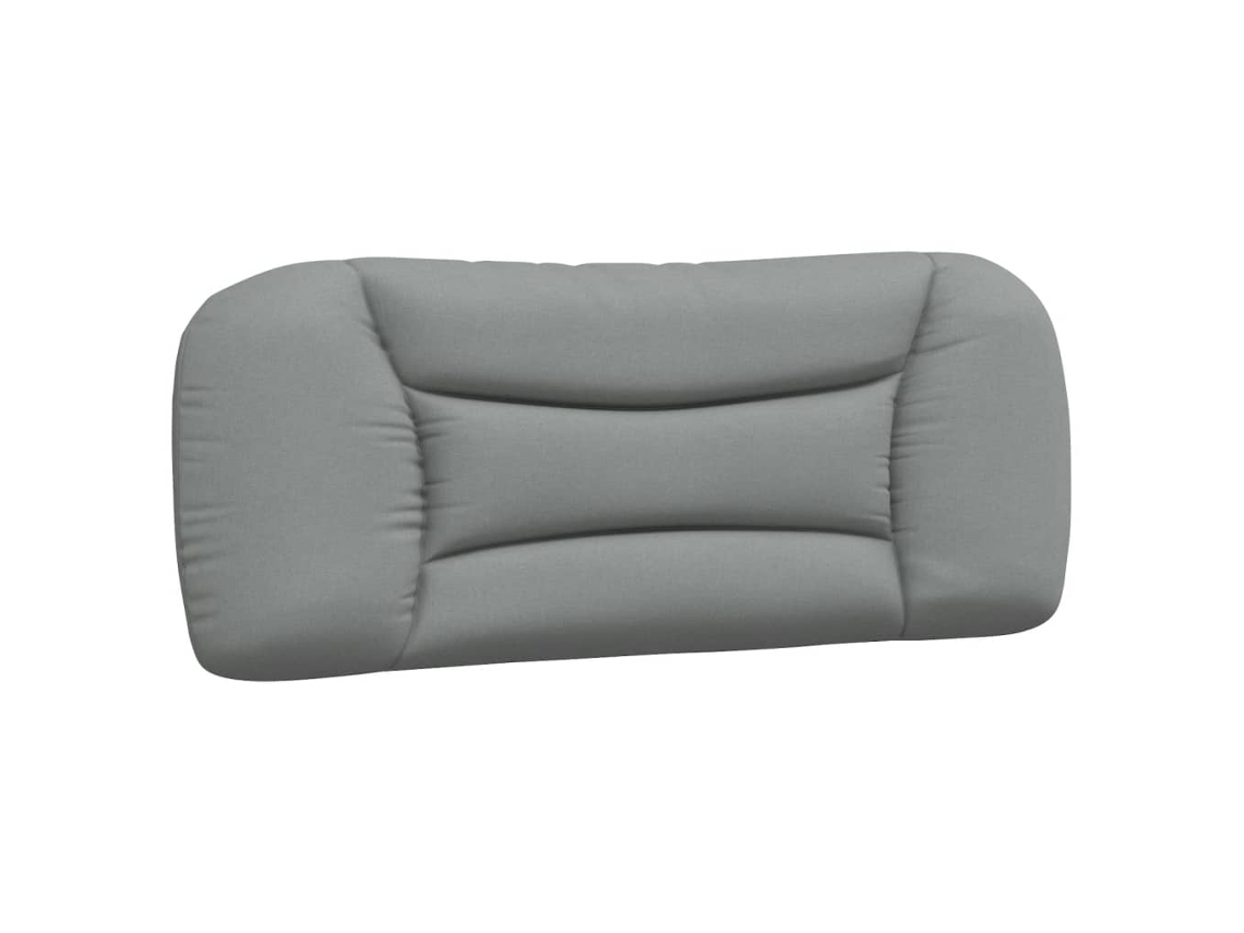 Maison Exclusive - Cojín Para Cabecero Hvar Gris Claro 100 Cm Tela