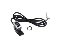 2026-mando De Pulgar 106dx Para Bicicleta Eléctrica Patinete Con Interruptor Estado Batería Acelerador Mango 36v