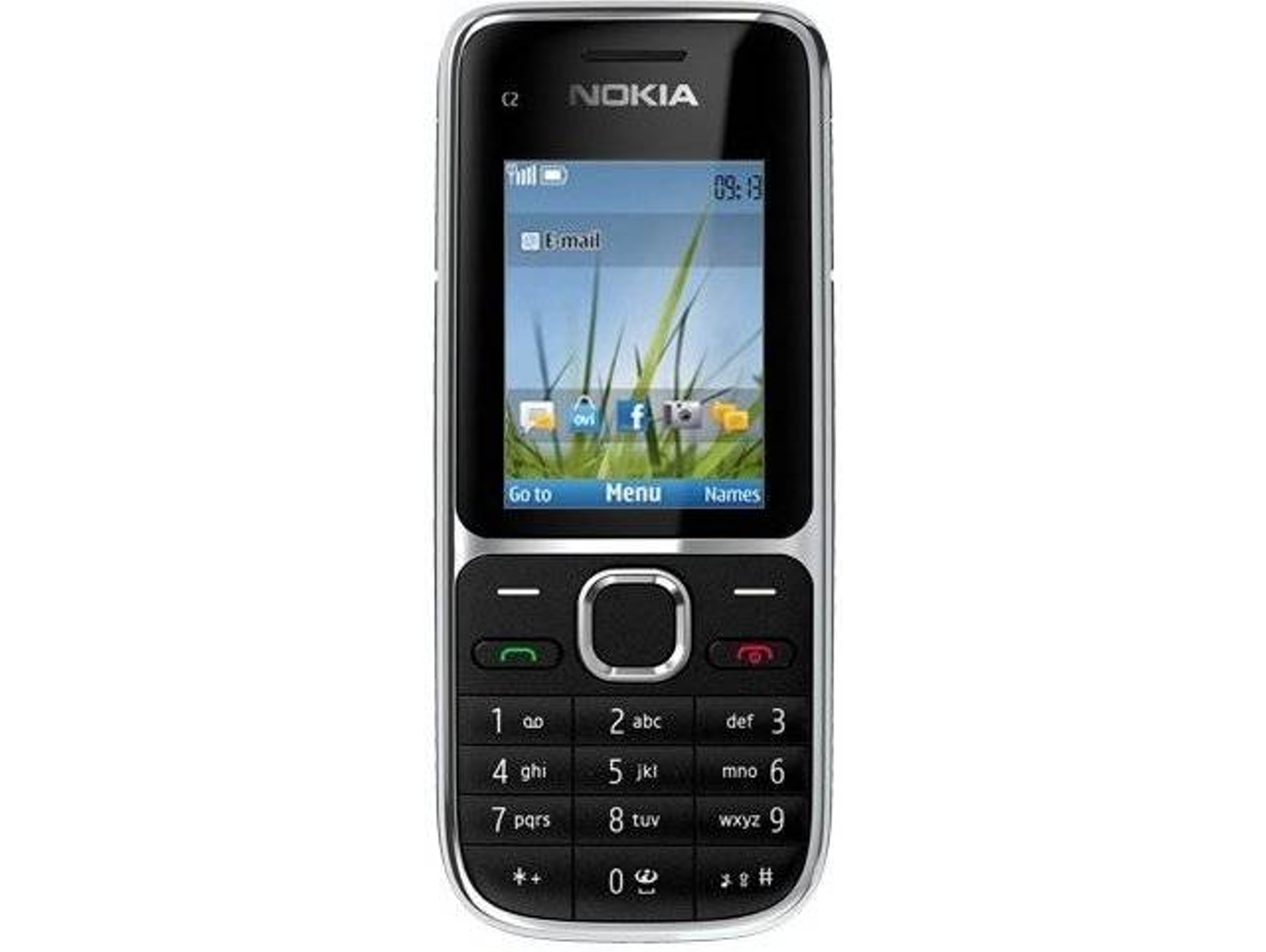 Teléfono móvil NOKIA C2 (Negro)
