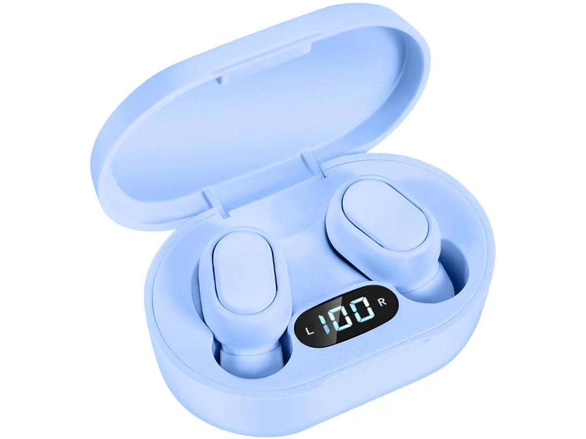 CUICH Aw21 Auriculares Bluetooth Inalámbricos Verdaderos (In Ear - Microauriculares - Azul)