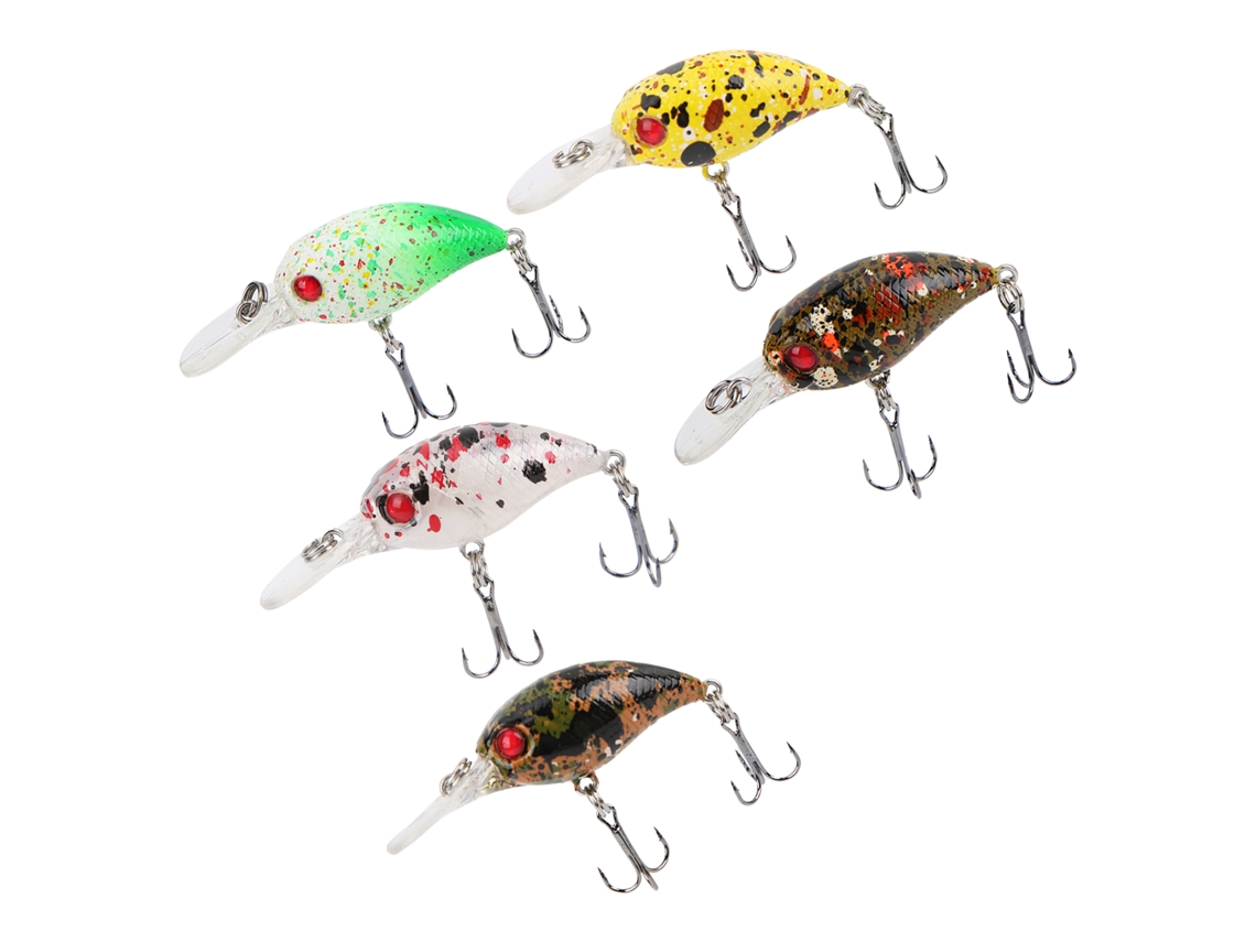 Isca Artificial Lure (para Boca De Cavalo, Peixe-rei, Peixe-bass) Rock Shad Crank Bait
