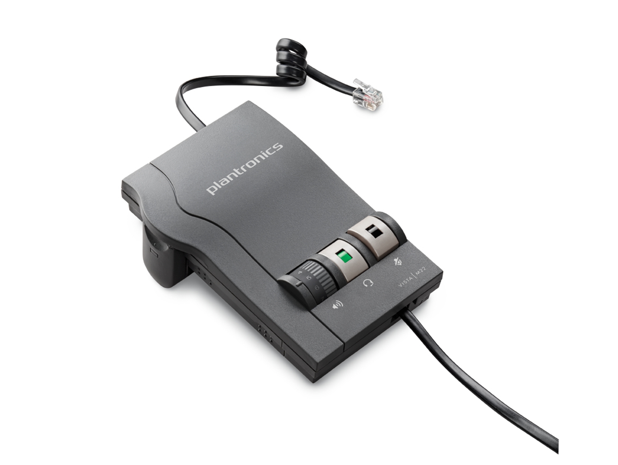 Amplificador PLANTRONICS Vista M22 (Negro)