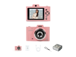 Cámara Digital 48mp Para Niños Adolescentes Estudiantes 2.5k Video 2.8 Pulgadas 16x Zoom Luz Led Regalo De Cumpleaños Navidad
