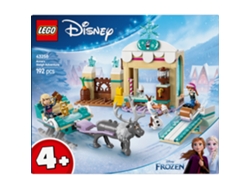 LEGO Disney: Frozen Aventura de Trenó da Anna – Kit de modelo para construir para fãs de fantasia (192 peças)