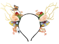 Diadema Led Con Forma De Cuernos De Ciervo, Accesorio Para Fiestas, Diadema Luminosa Para Navidad, Festivales Y Fiestas.