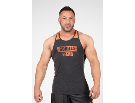 Camiseta Unisex GORILLA WEAR Nan Algodón Gris (2XL)
