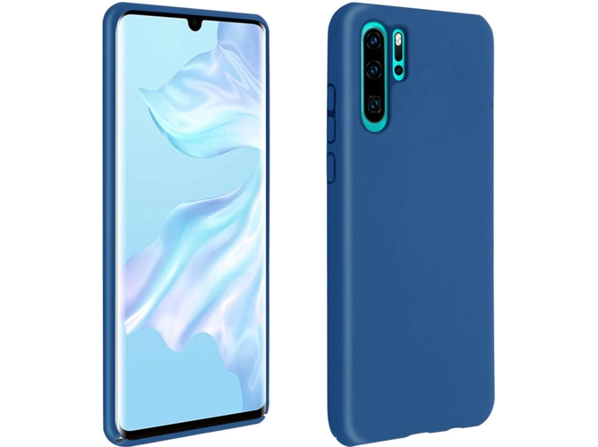 Carcasa Huawei P30 Pro AVIZAR Silicona Azul
