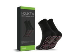 Calcetines de masaje autocalentables para el cuidado de los pies: elásticos, transpirables, cómodos y con soporte para la circulación sanguínea.