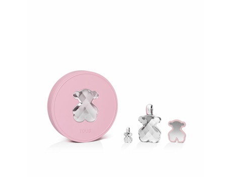 Set de Perfume Mujer TOUS EDP LoveMe The Silver Parfum 4 Piezas