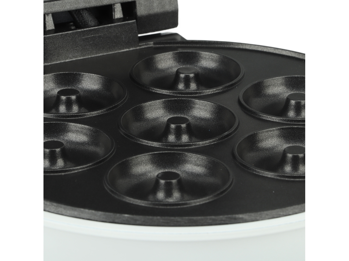 Mini máquina para hacer donas de doble cara 7 en 1 para pasteles y magdalenas