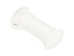 Cuerda De Barco Polipropileno Blanco Intenso 5 Mm 100 M