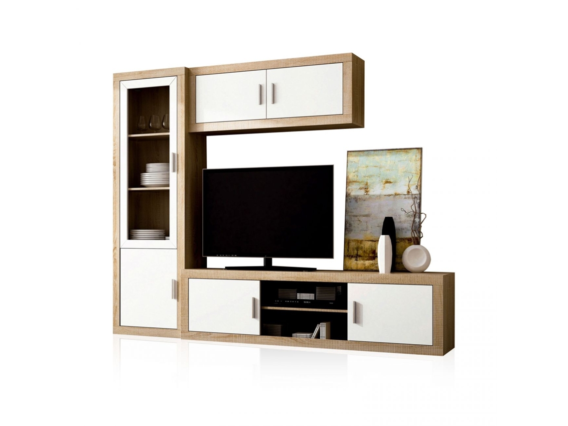 Salón Nuka V1 Cambria - Blanco 240 x 193,2 x 41,4 cm