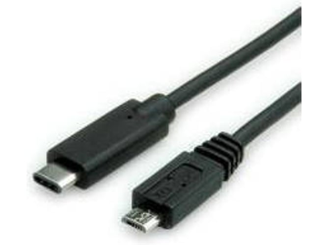 Cable USB NILOX (USB - 1 m - Negro)