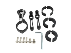 Portabotellas doble ajustable compatible con bicicletas