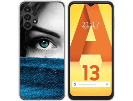 Carcasa para Samsung Galaxy A13 4G TUMUNDOSMARTPHONE Dibujos Ojo Multicolor