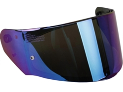 Visor de cristal LS2 FF353 con espejo arcoíris rápido