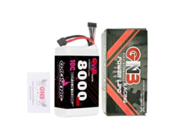 Batería Lipo Gaoneng GNB de 22,2 V, 8000 mAh, 10 C, 6 s, conector XT30XT60 para coche RC, avión, dron, multirotor
