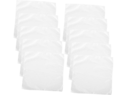 10 Hojas De Servilletas Blancas Lavables Para Bodas Y Eventos