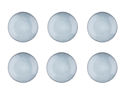 Plato Nube Ø21,5cm 6 Piezas Gris Tormenta Bjorn