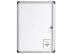 BI-OFFICE Vt610109660 Tablón de Anuncio Tablón de Anuncios Fijo Aluminio Blanco Aluminio Acero Esmaltado